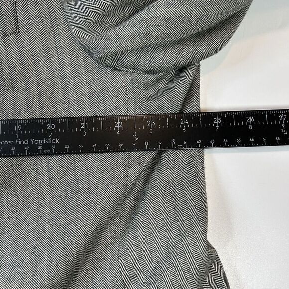 Vintage Ralph Lauren Blazer Mens 48R Silk Wool Two Button Herringbone - Picture 8 of 10